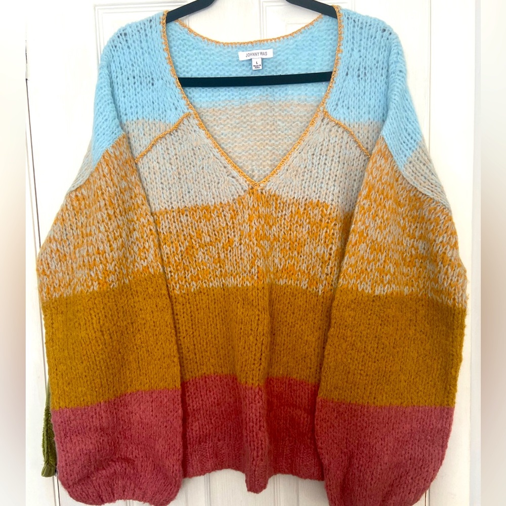 Johnny Was Sweater, Size Large